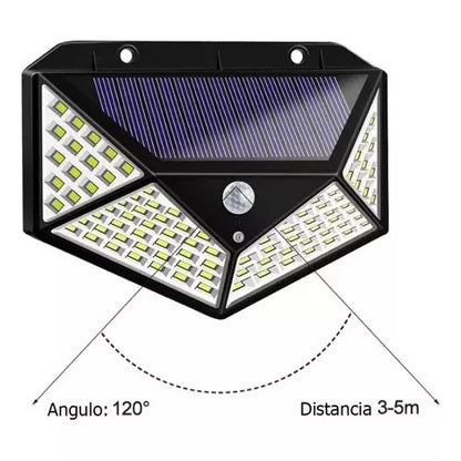 PROMO 2x1 Aplique Solar con Sensor de Movimiento