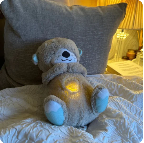 Peluche Nutria Relajante que Respira