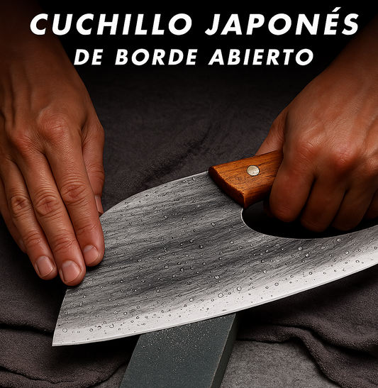 Cuchillo Japonés de Borde Abierto