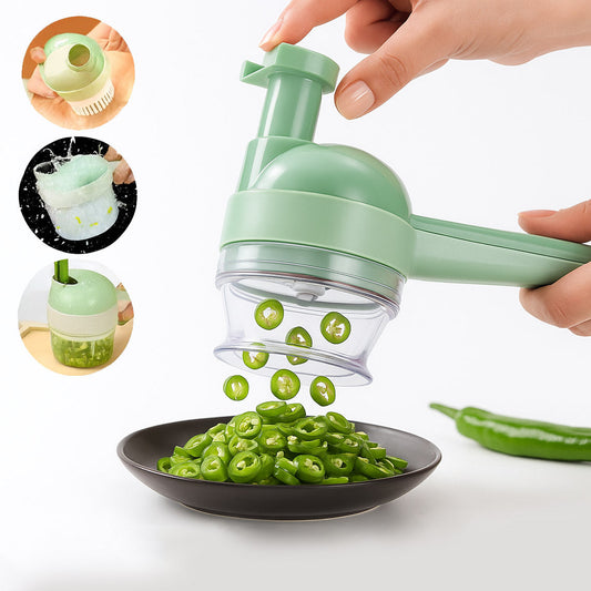 PicaTodo 4 en 1 Cortador de Alimentos Multifuncional