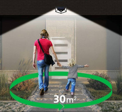 PROMO 2x1 Aplique Solar con Sensor de Movimiento